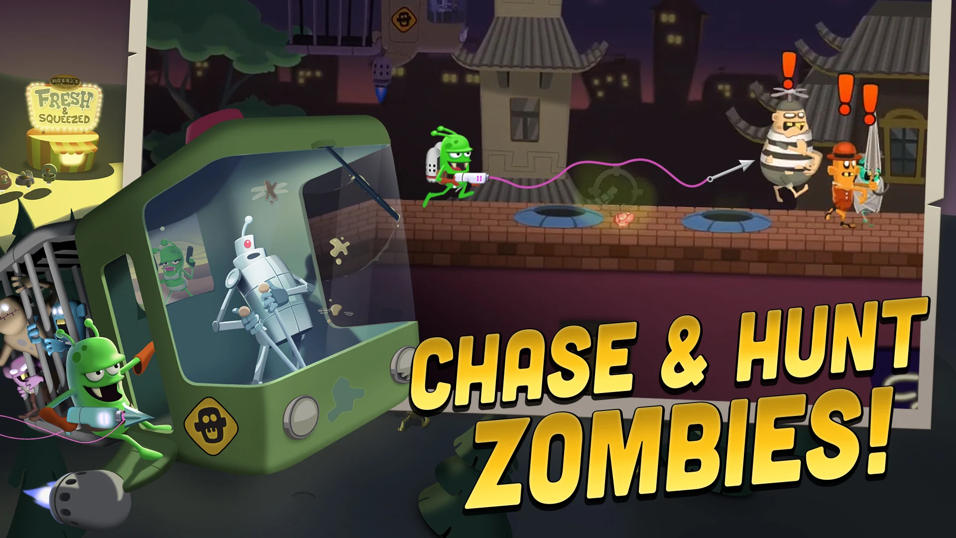 Unduh Zombie Catchers MOD APK v1.65.26 Gratis untuk Android 1 Zombie Catchers MOD APK