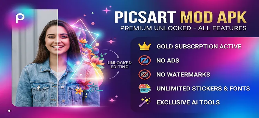 PicsArt Mod APK PicsArt Mod APK