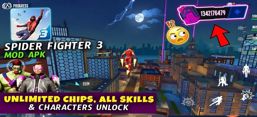 Spider Fighter 3 Mod APK Spider Fighter 3 Mod APK